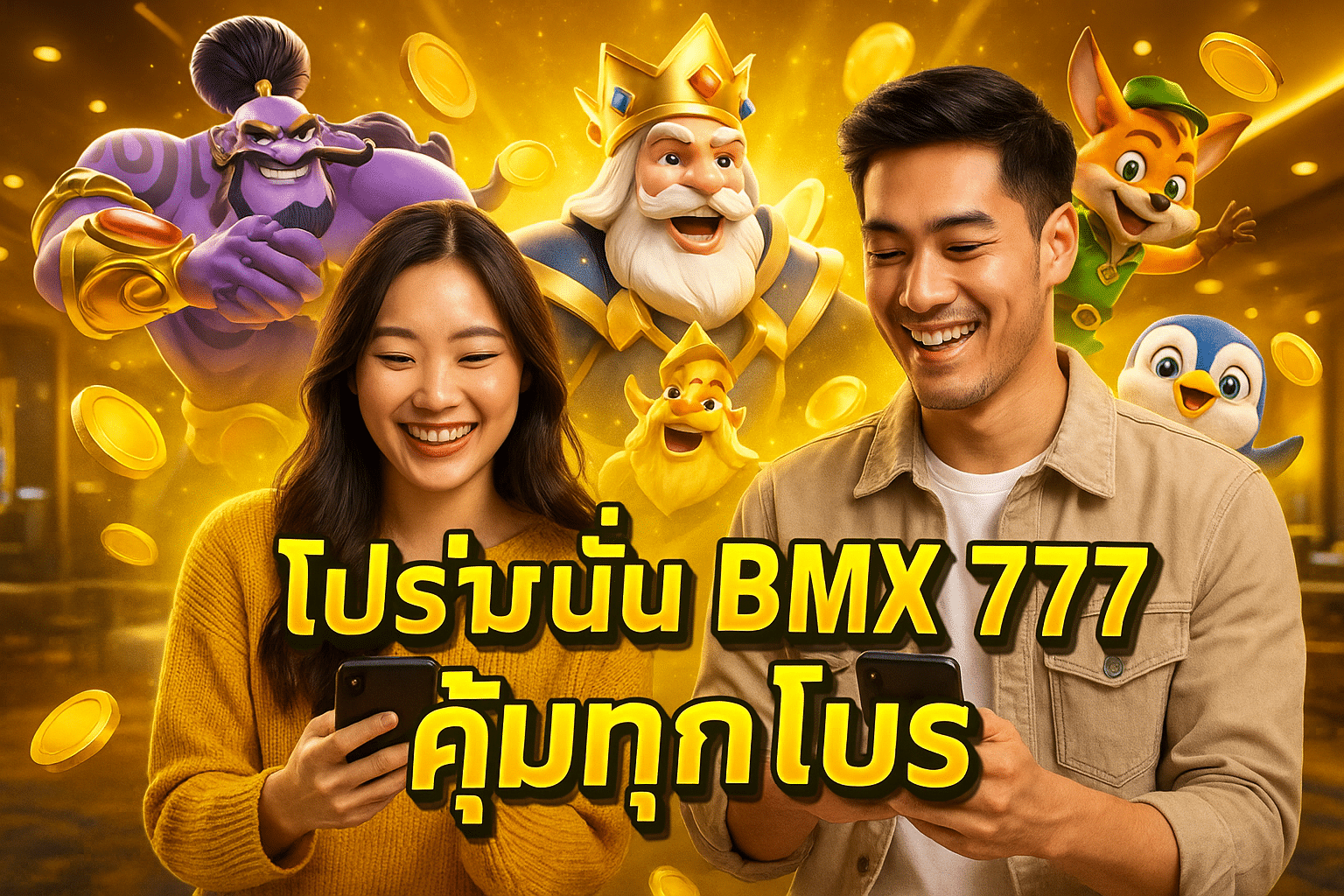 โปรโมชั่น BMX 777 คุ้มทุกโปร