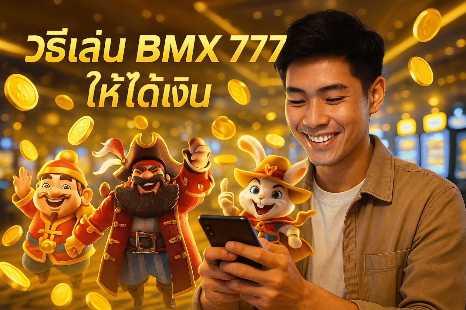 วิธีเล่น BMX 777 ให้ได้เงิน