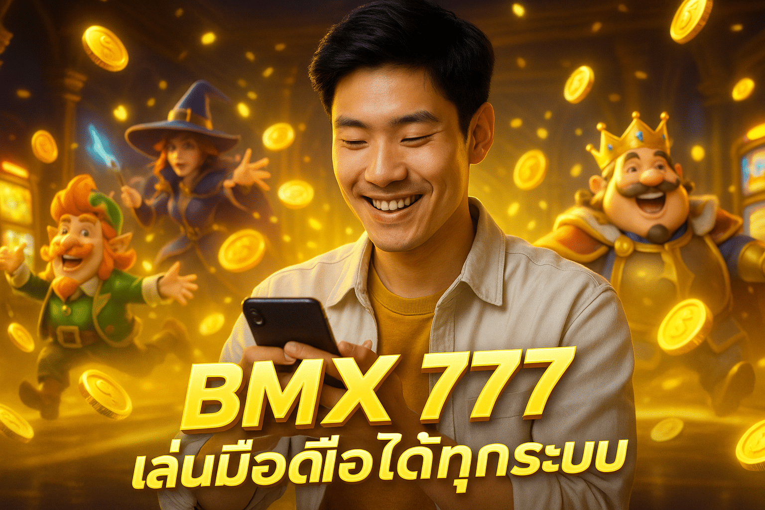 BMX 777 เล่นมือถือได้ทุกระบบ