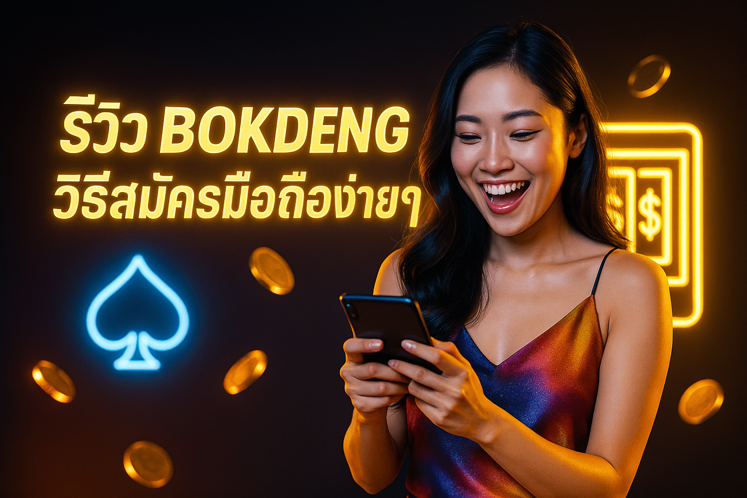 รีวิว BOKDENG วิธีสมัครมือถือง่ายๆ